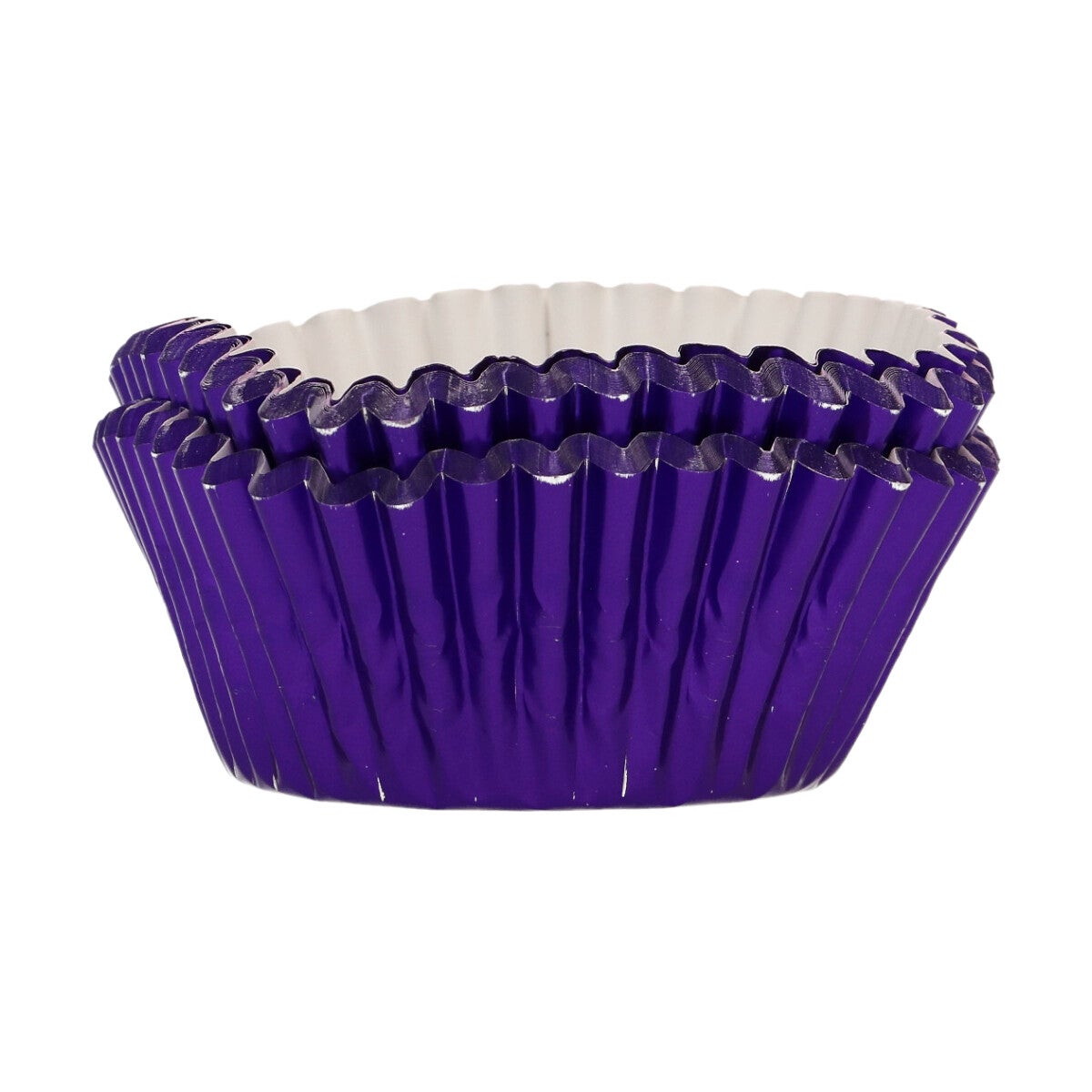 FunCakes Foil Baking Cups - Metallic Purple pk/48