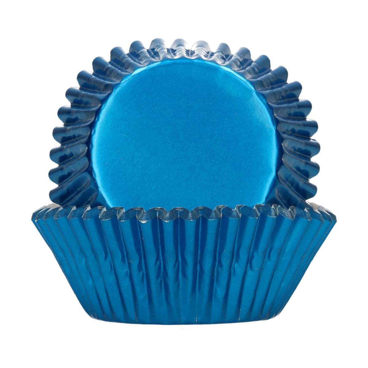 FunCakes Foil Baking Cups - Metallic Blue pk/48