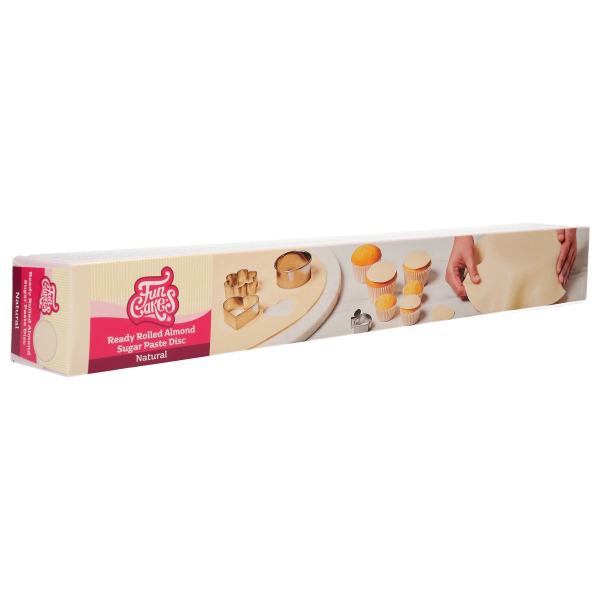 FunCakes Ready Rolled Almond Sugar Paste Disc