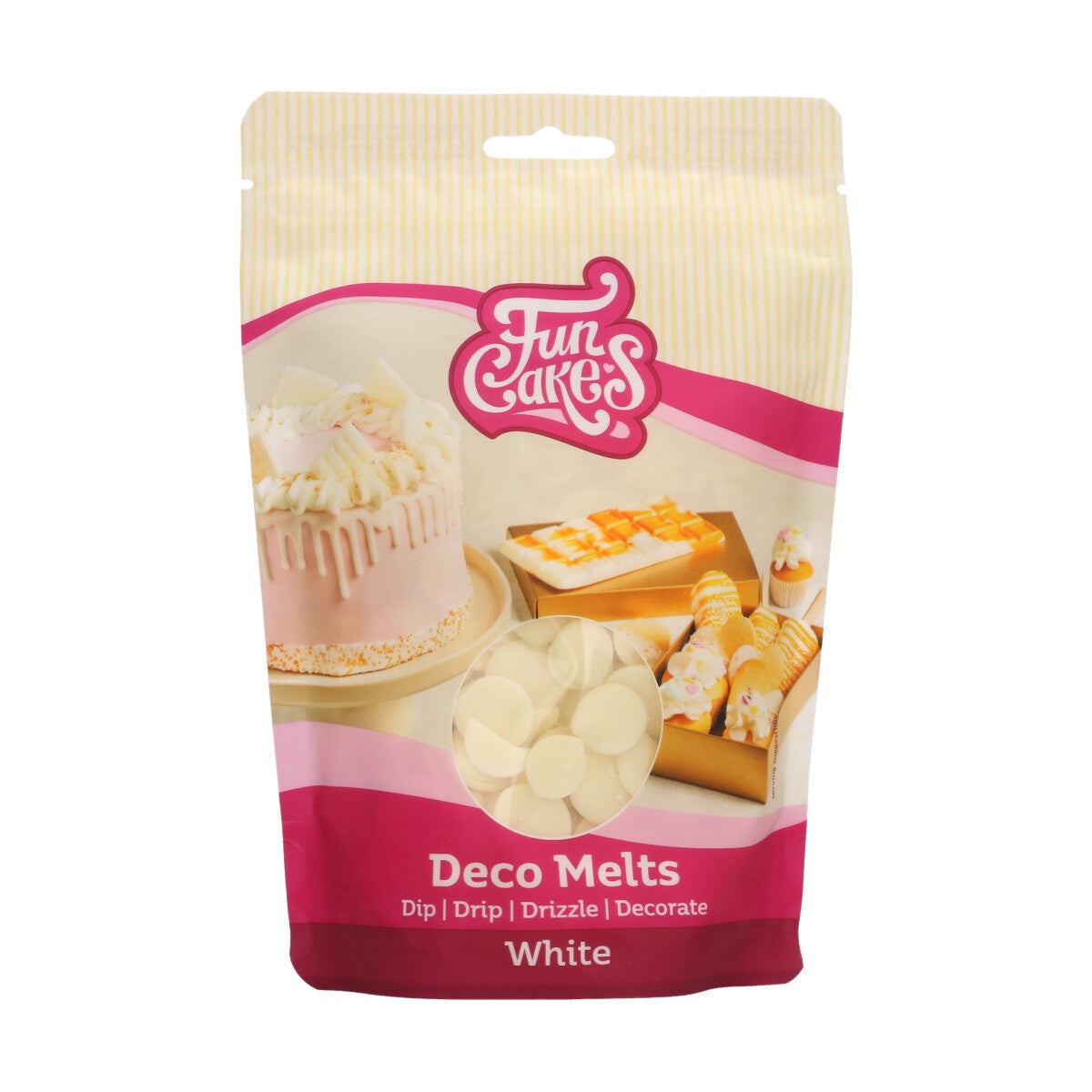 FunCakes Deco Melts -White- 250g