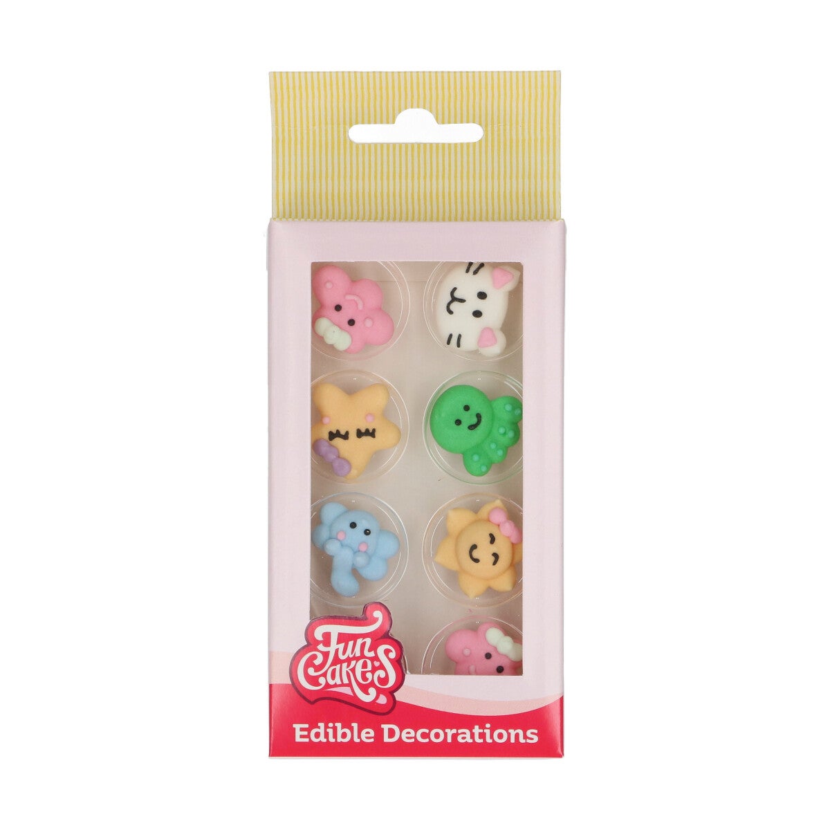 FunCakes Sugar Decorations Kawaii Set/8