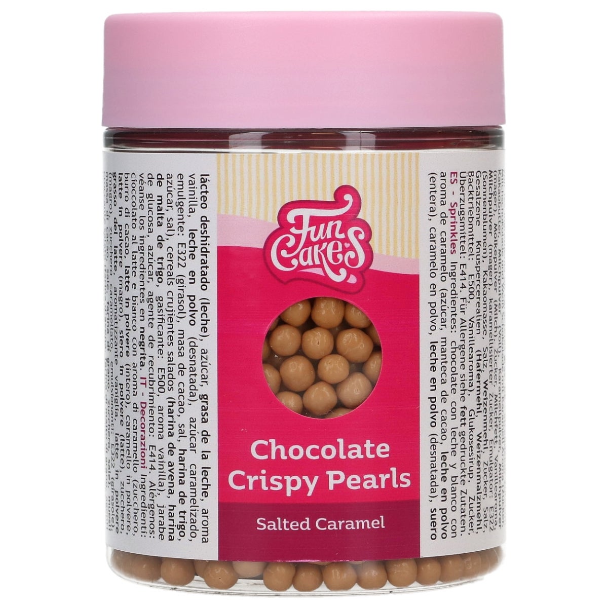 FunCakes Chocolate Crispy Pearls Salted Caramel 155 g