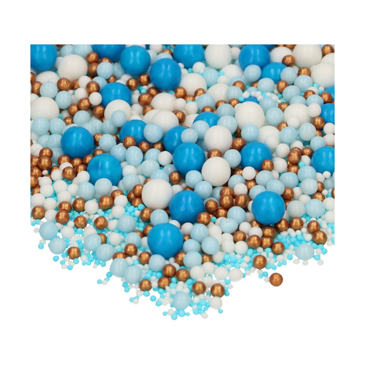 FunCakes Soft Pearls Mix Blue Celebration 80g