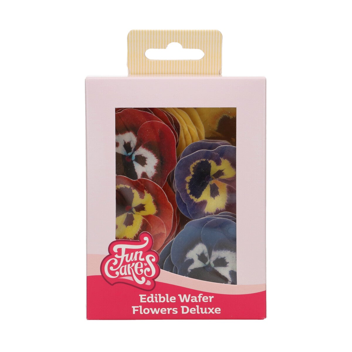 FunCakes Edible Wafer Flowers Deluxe Pansy Mix Small pk/30