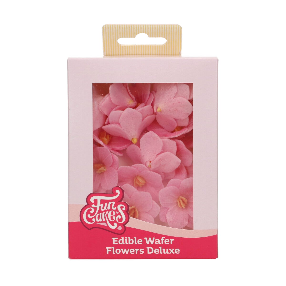 FunCakes Edible Wafer Flowers Deluxe Hydrangea Pink Small pk/18