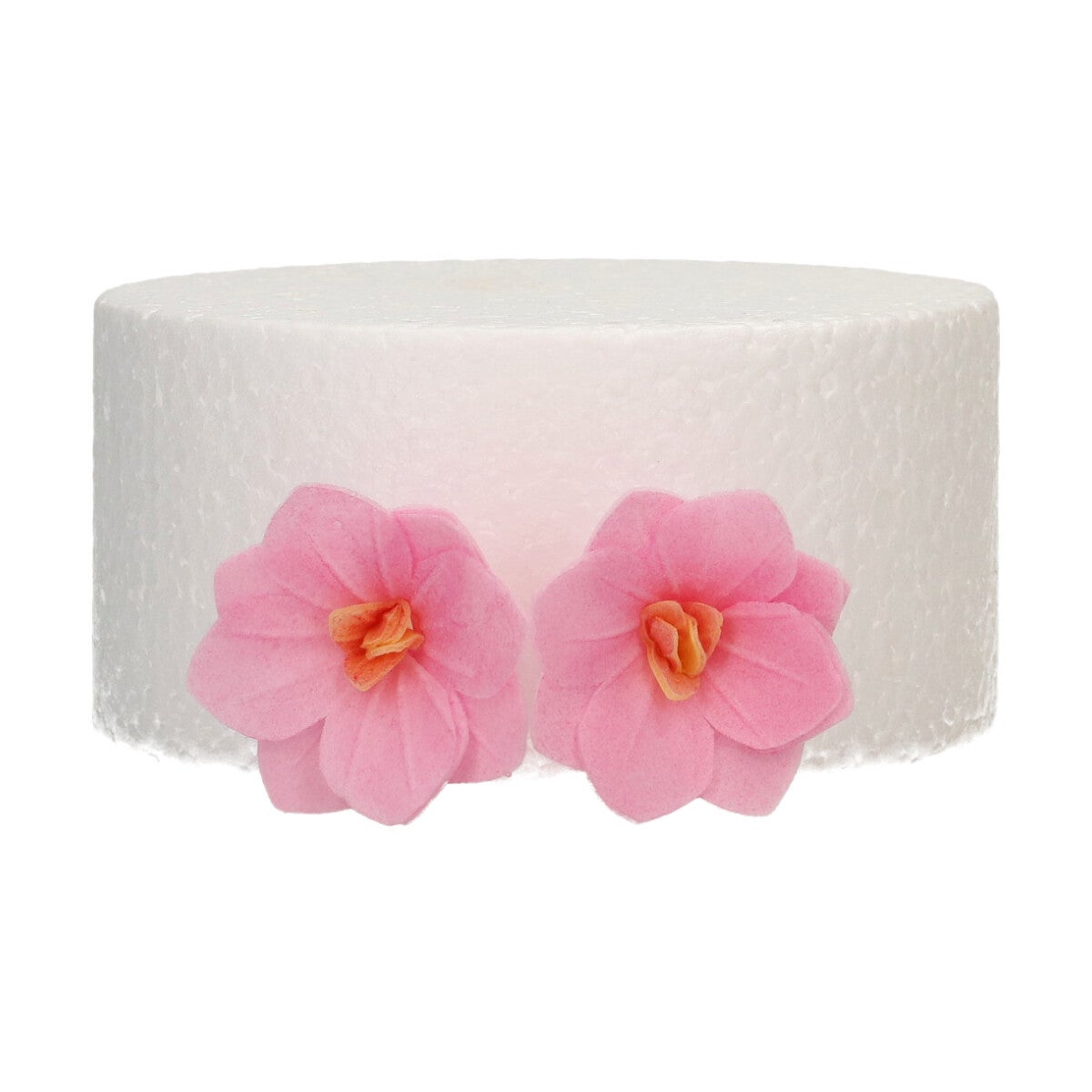 FunCakes Edible Wafer Flowers Deluxe Hydrangea Pink Small pk/18