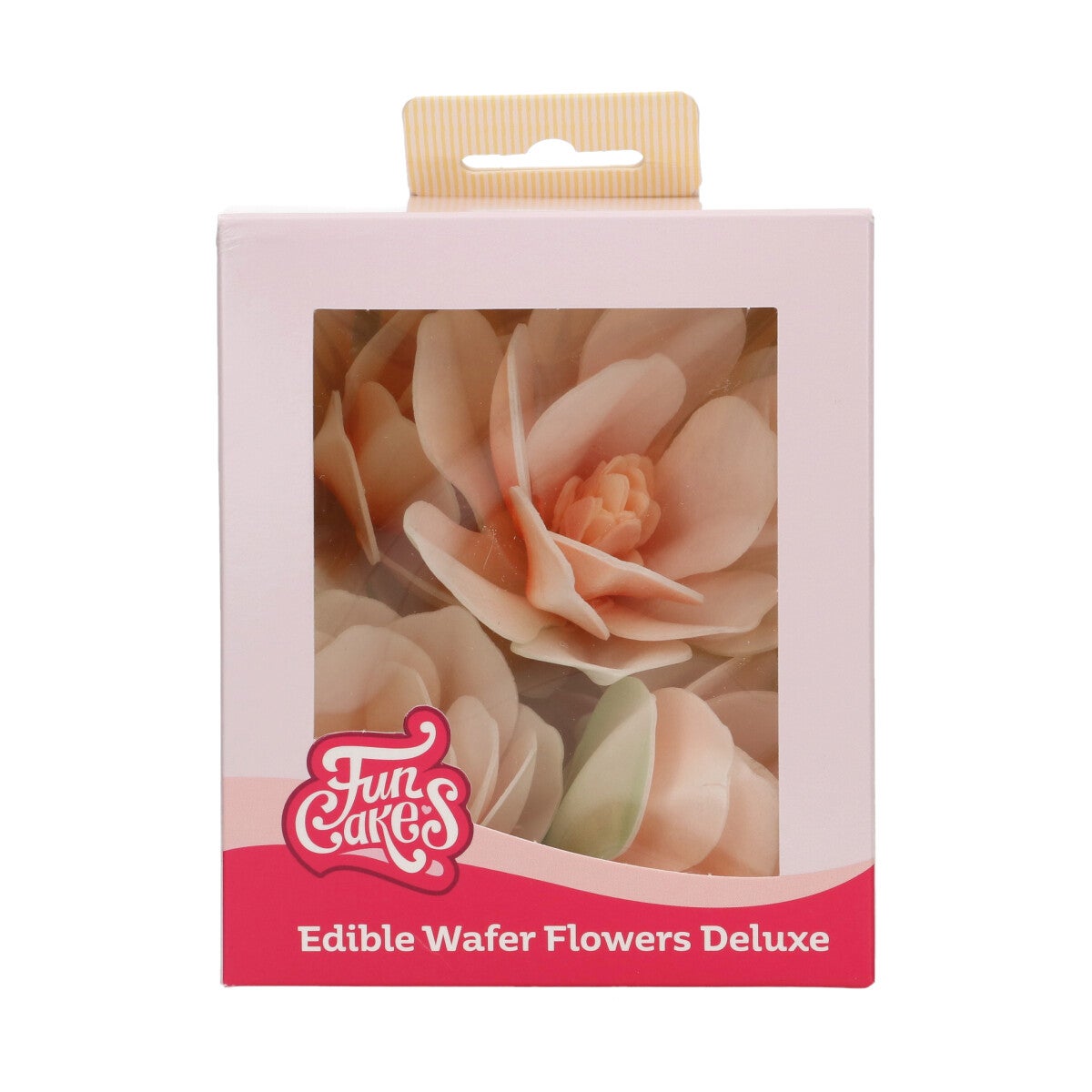 FunCakes Edible Wafer Flowers Deluxe Magnolia White Large pk/6