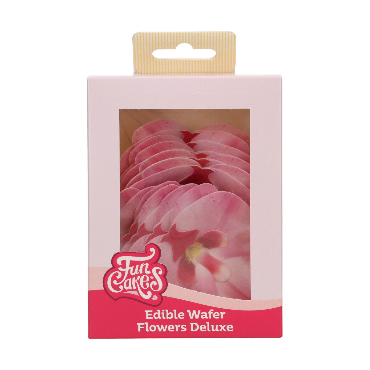 FunCakes Edible Wafer Flowers Deluxe Orchid Pink Medium pk/10