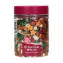FunCakes 3D Sprinkle Medley Mistletoe Kisses 70 g