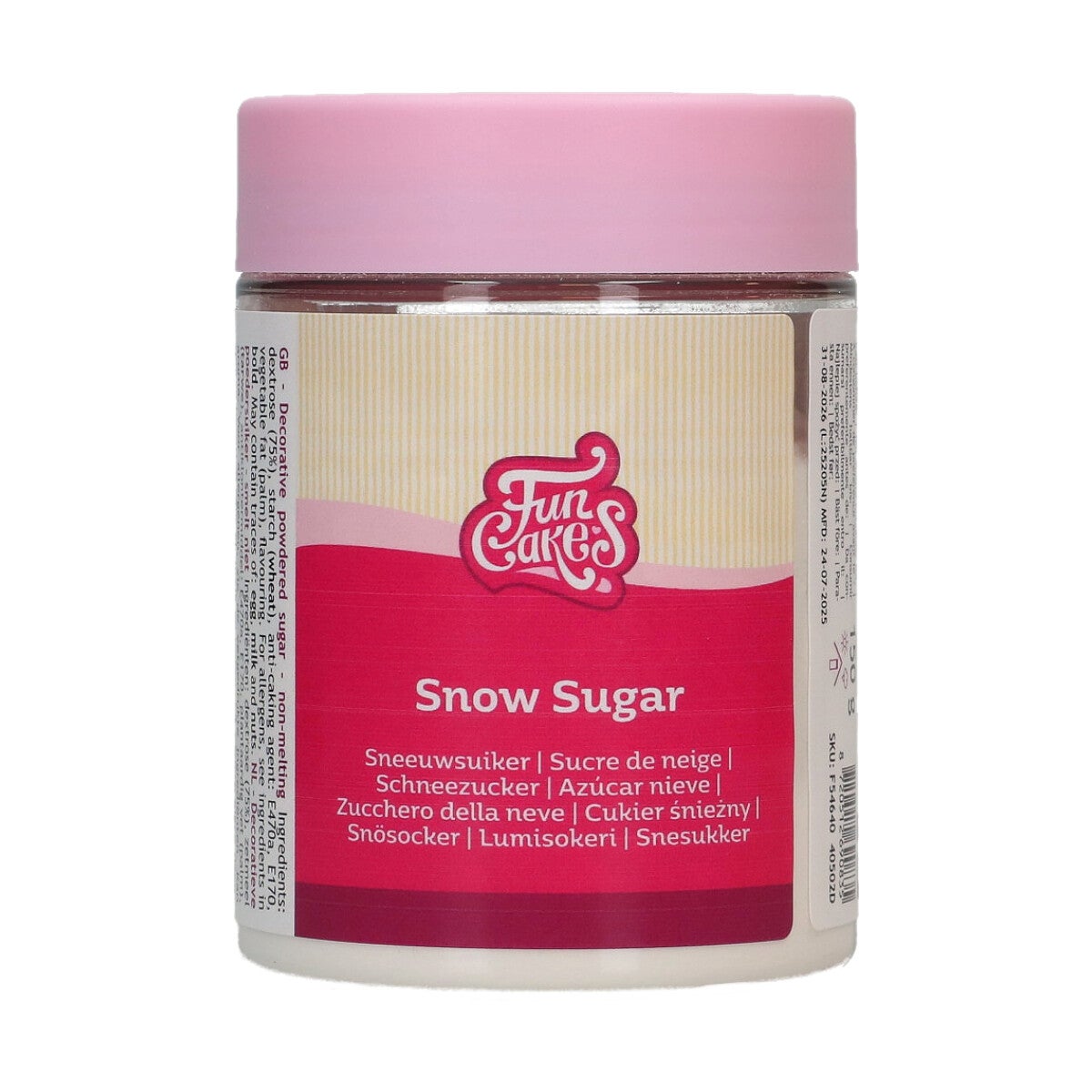 FunCakes Snow Sugar 150 g