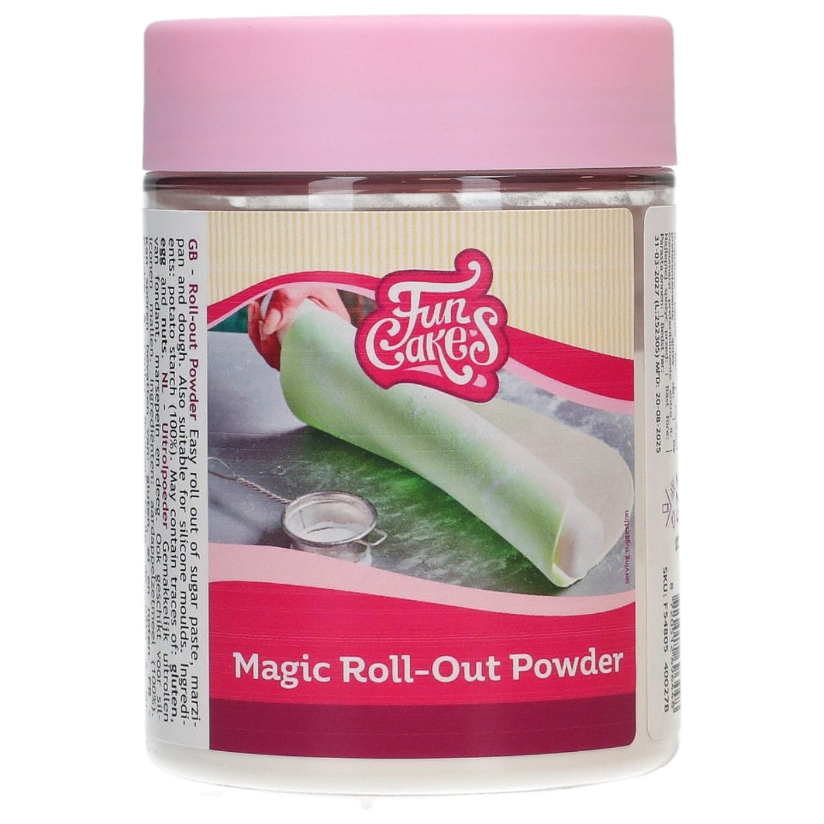 FunCakes Magic Roll-Out Powder 225 g