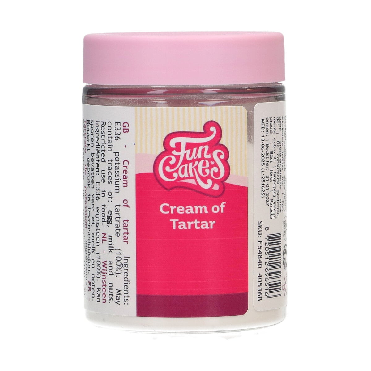 FunCakes Cream of Tartar 80 g