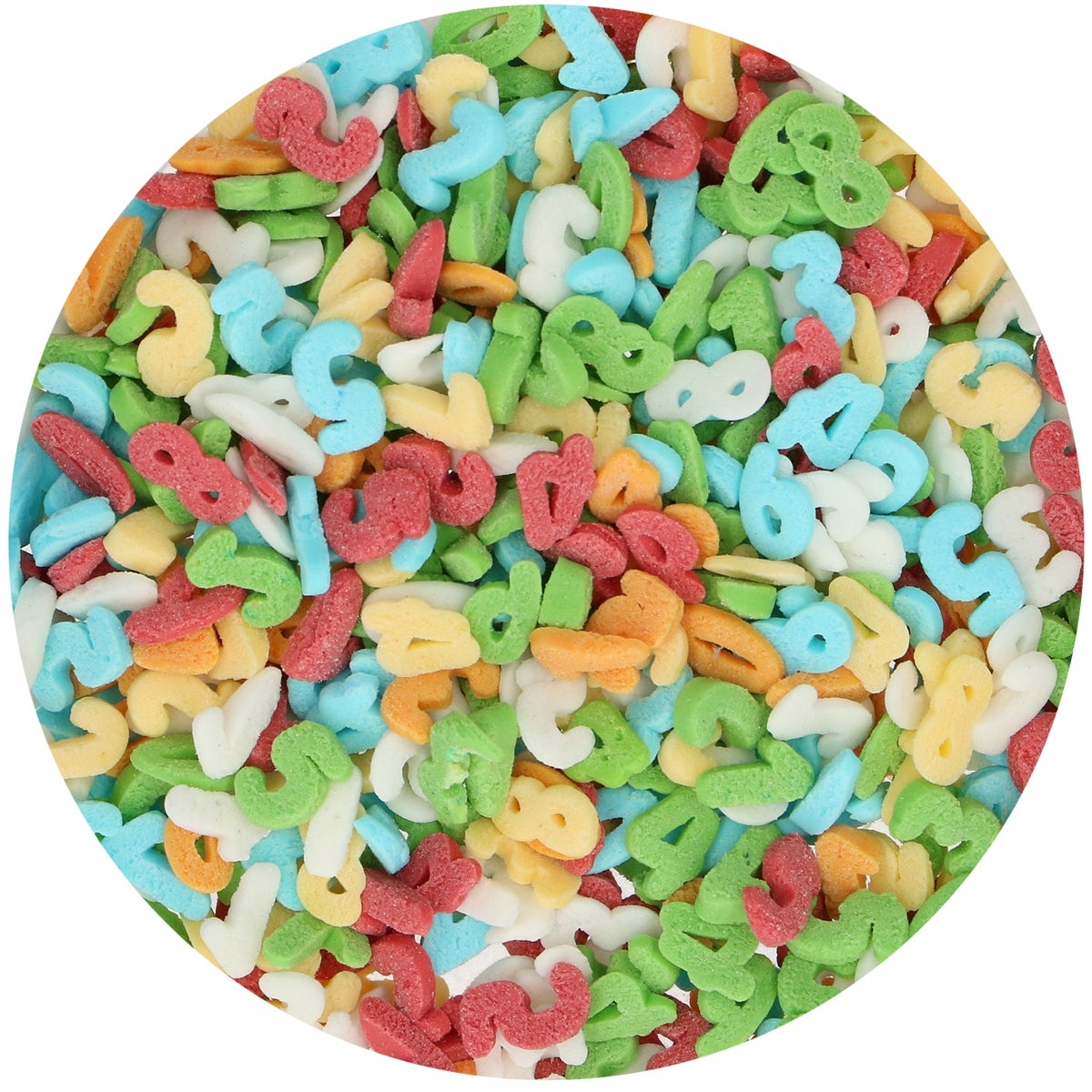 FunCakes Sprinkle Mix Rainbow Numbers 50 g