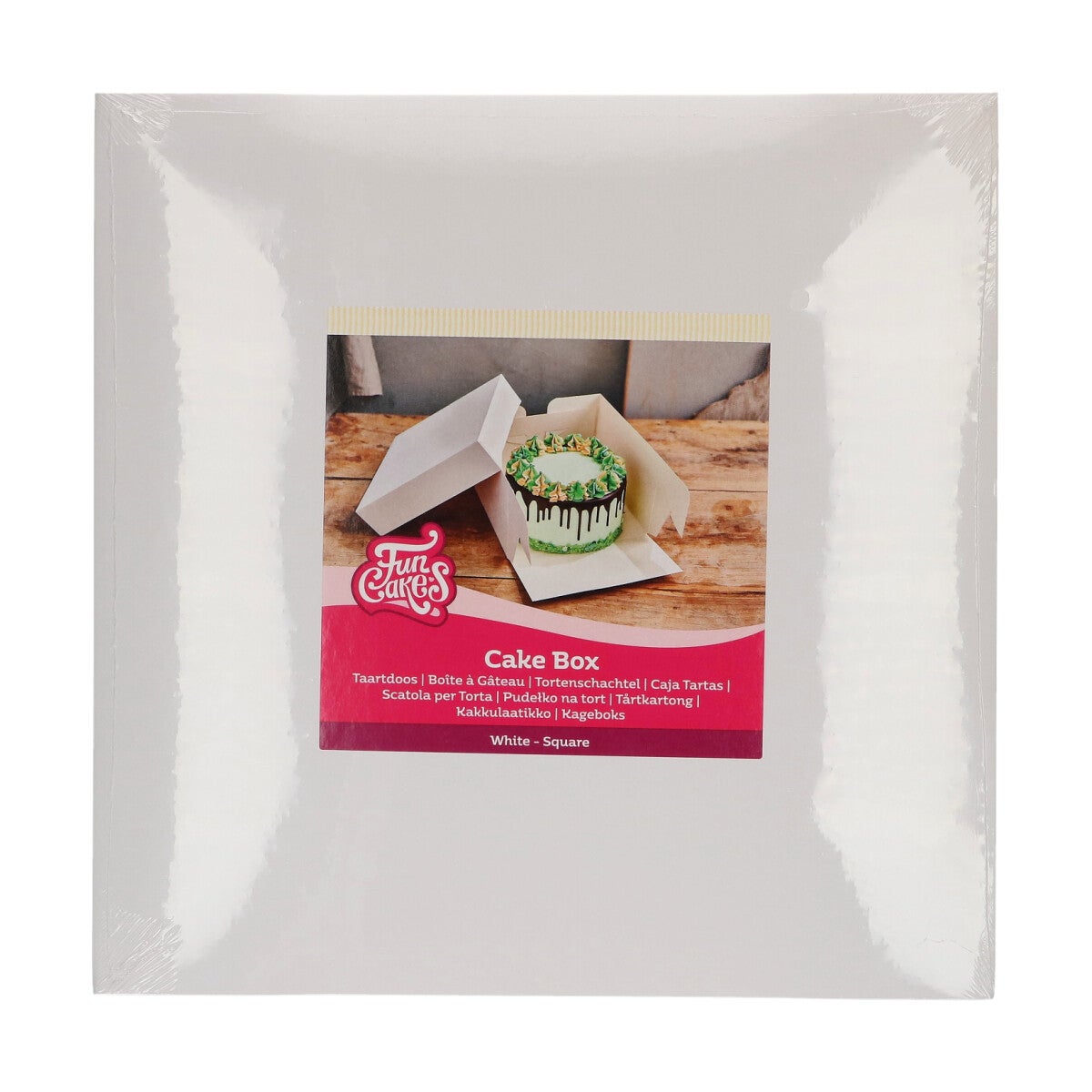 FunCakes Cake Box White 40x40x20 cm pk/1