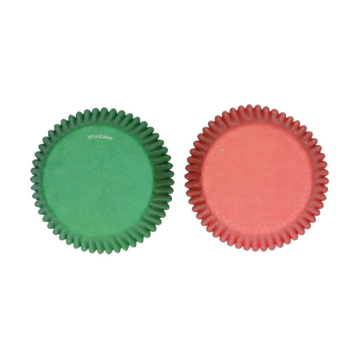 FunCakes Baking Cups Red / Green pk/48
