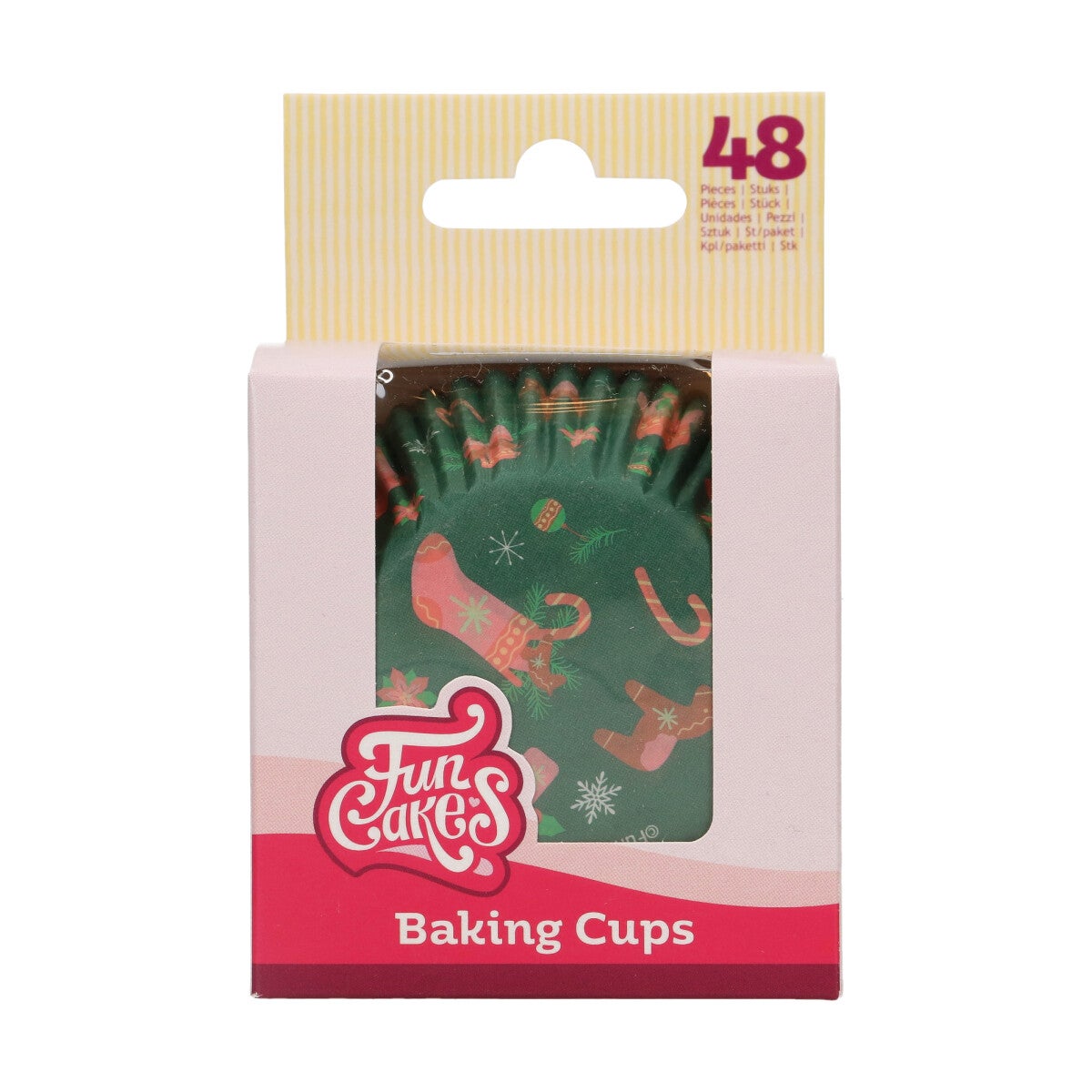 FunCakes Baking Cups Christmas pk/48