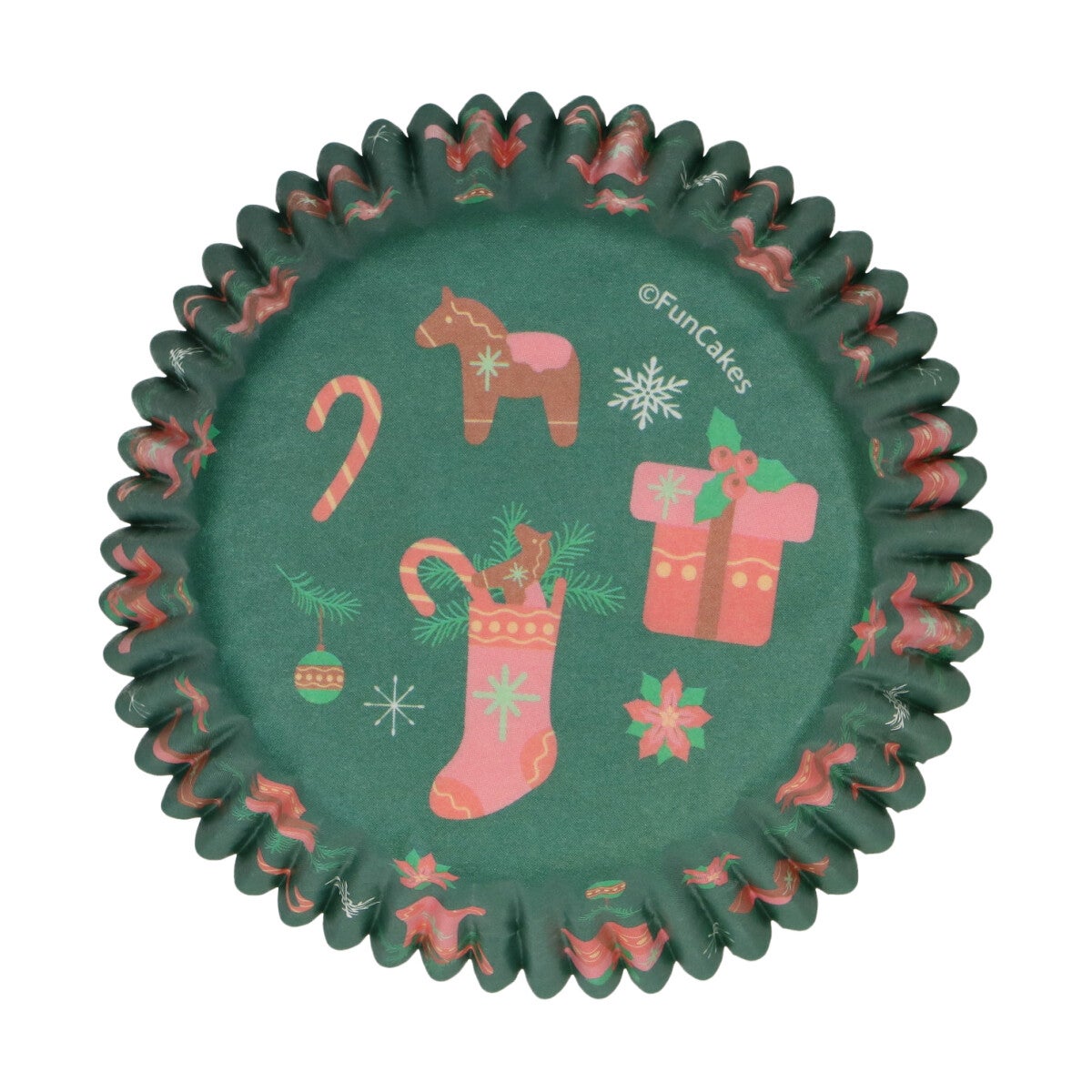 FunCakes Baking Cups Christmas pk/48