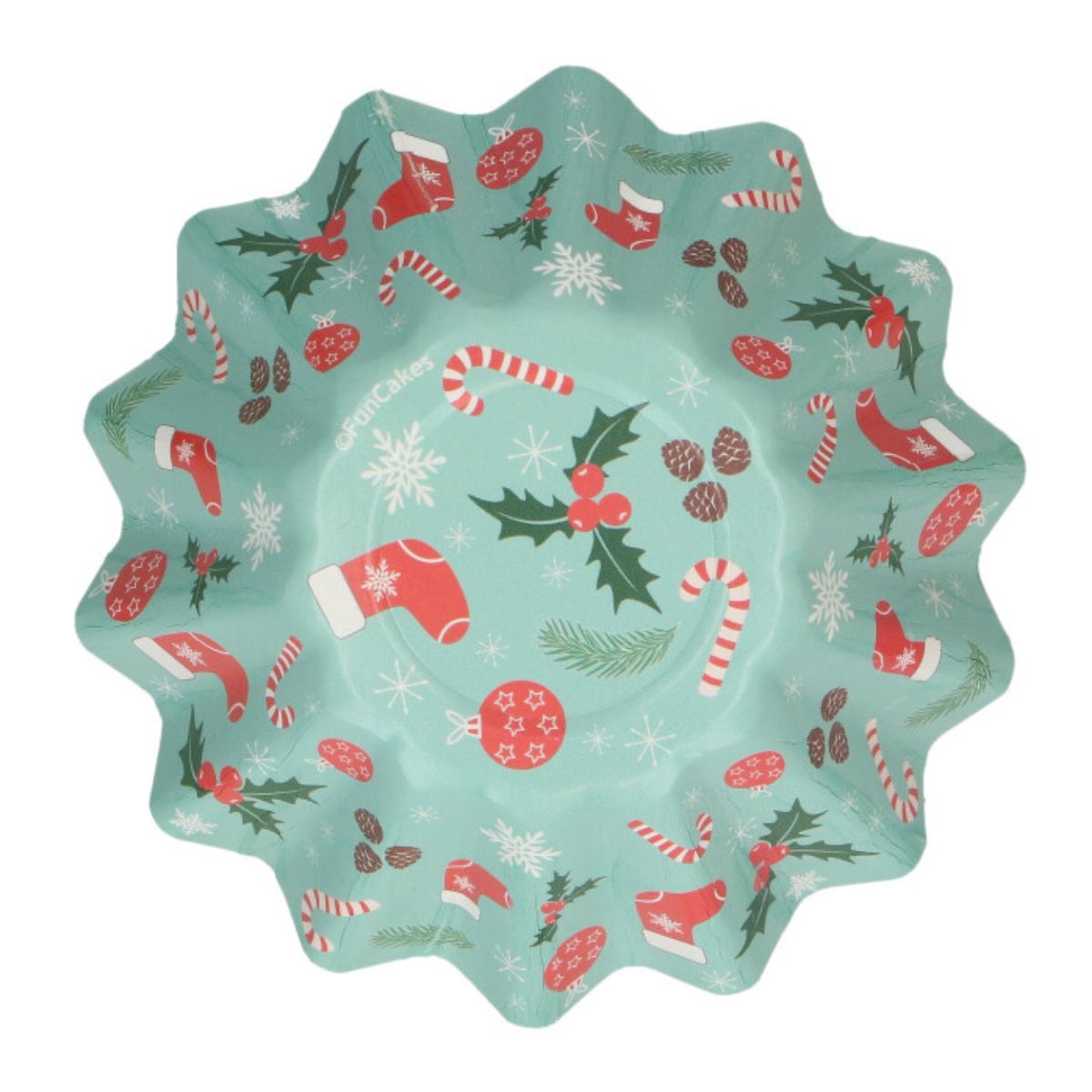 FunCakes Bloom Baking Cups Christmas pk/48