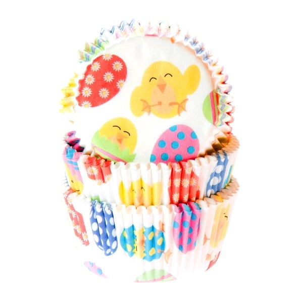 House of Marie Baking Cups Easter Chicken pk/50