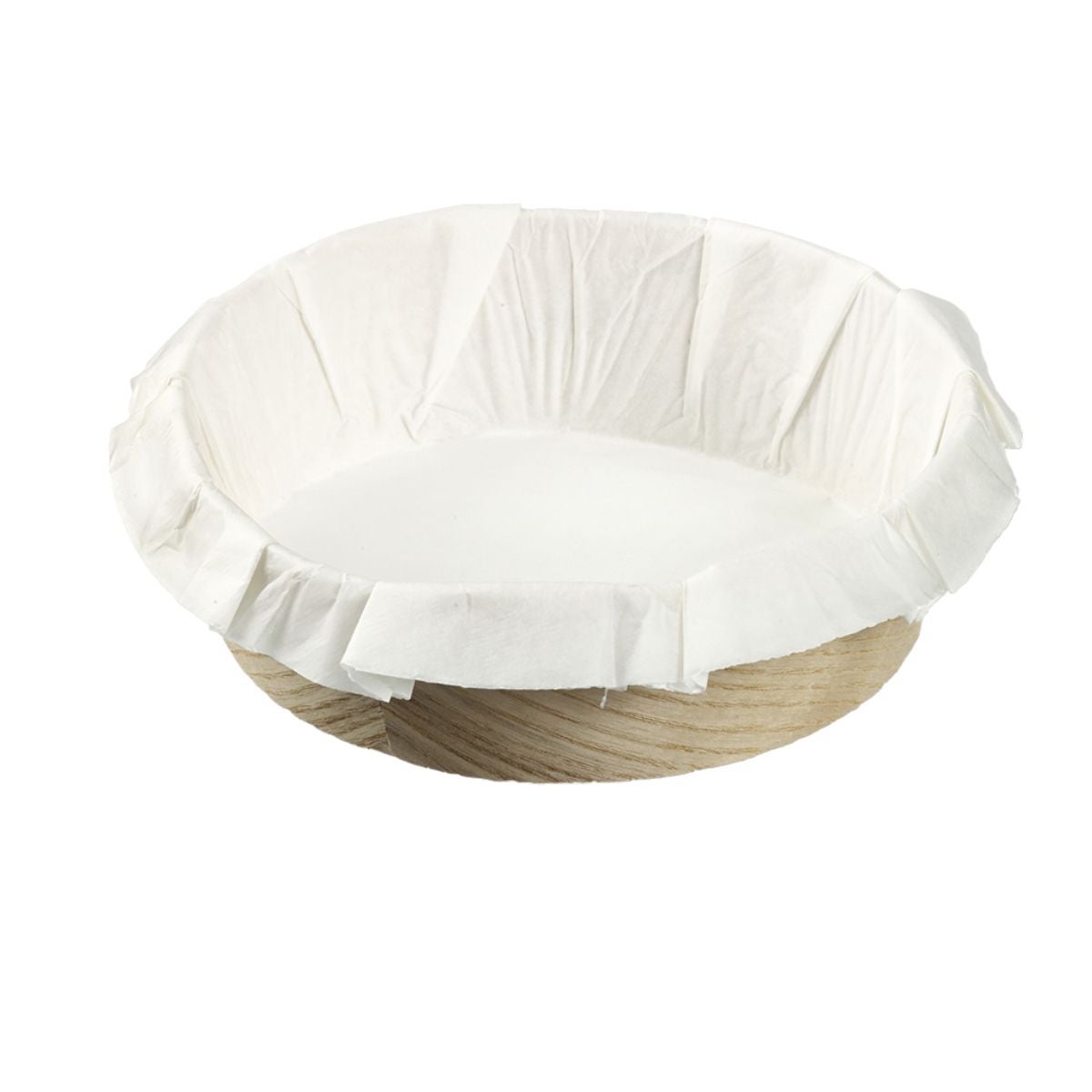House of Marie Baking Ring Wood with Baking Paper Ø 10,5 cm set/4