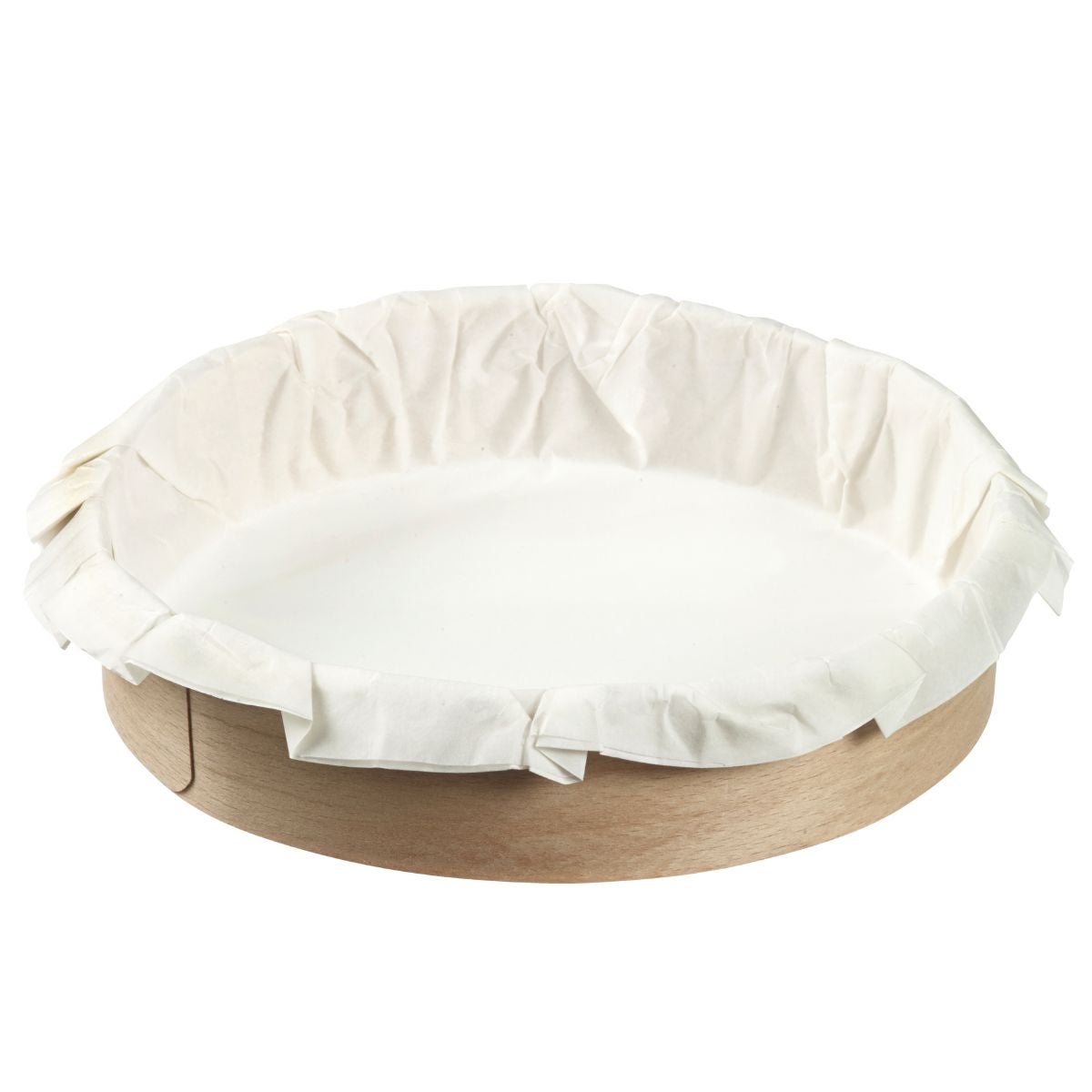 House of Marie Baking Ring Wood with Baking Paper Ø 20 cm set/3
