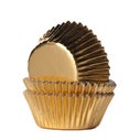 House of Marie Mini Baking Cups Foil Gold pk/36