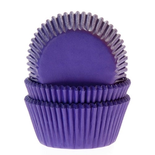 House of Marie Baking Cups Purple/Violet - pk/48