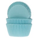 House of Marie Baking Cups Turquoise pk/48