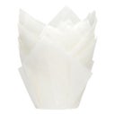 House of Marie Muffin Cups Tulip White pk/36