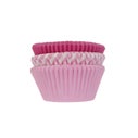 House of Marie Baking Cups Assorti Pink pk/72