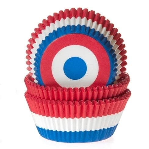 House of Marie Baking cups Flag Netherlands - pk/50