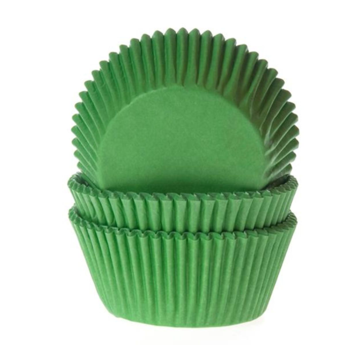 House of Marie Mini Baking Cups Grass Green pk/60