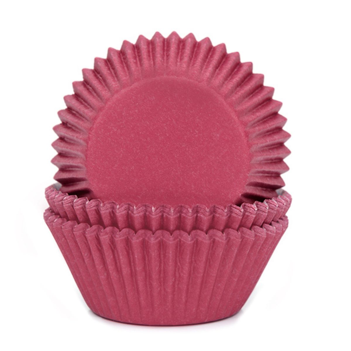 House of Marie Baking Cups Wine Red pk/50
