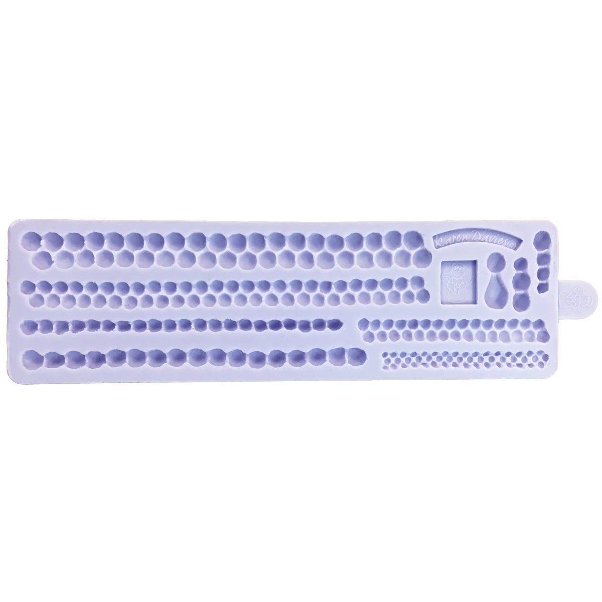 Karen Davies Silicone Mould - Pearl Borders