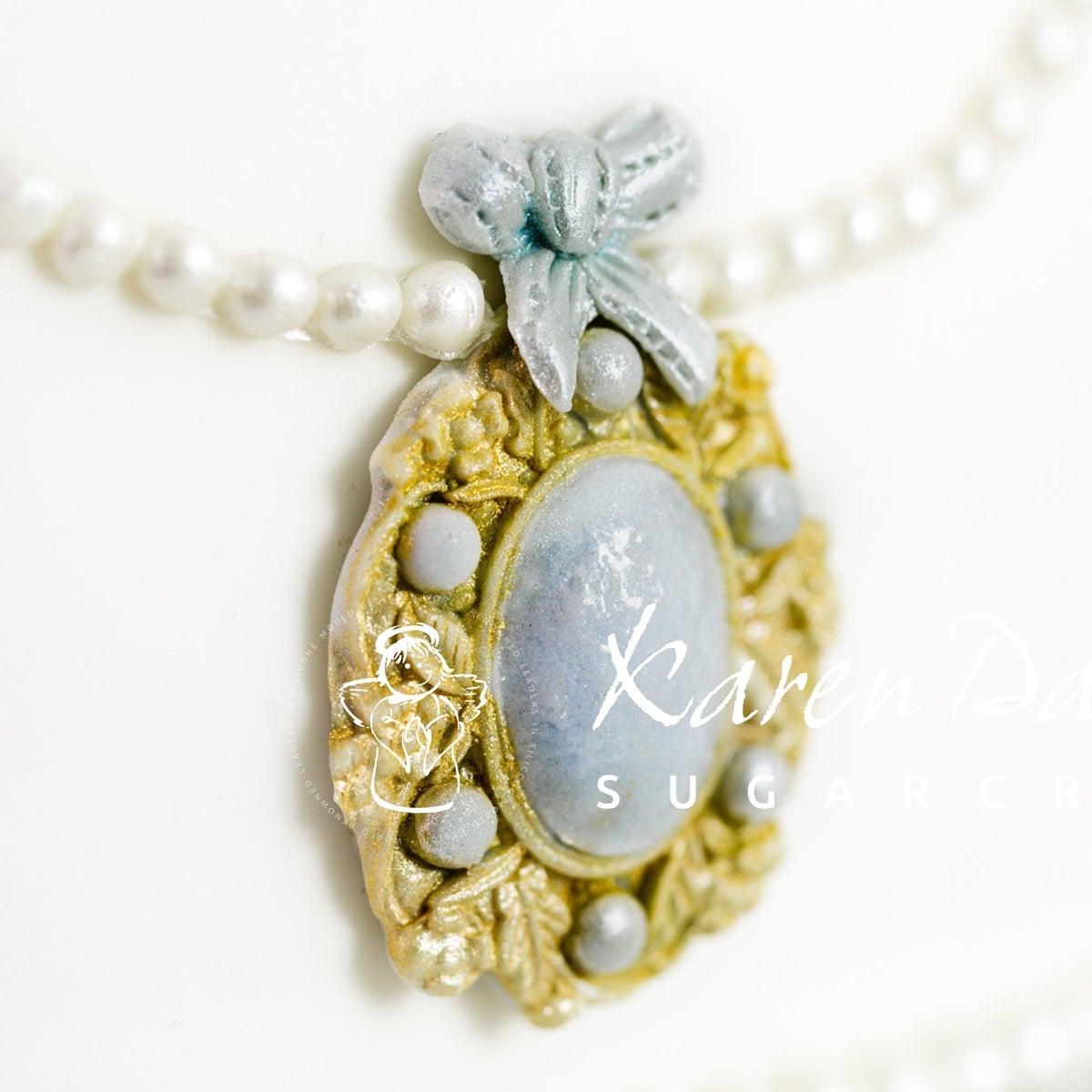 Karen Davies Siliconen mould - Brooch