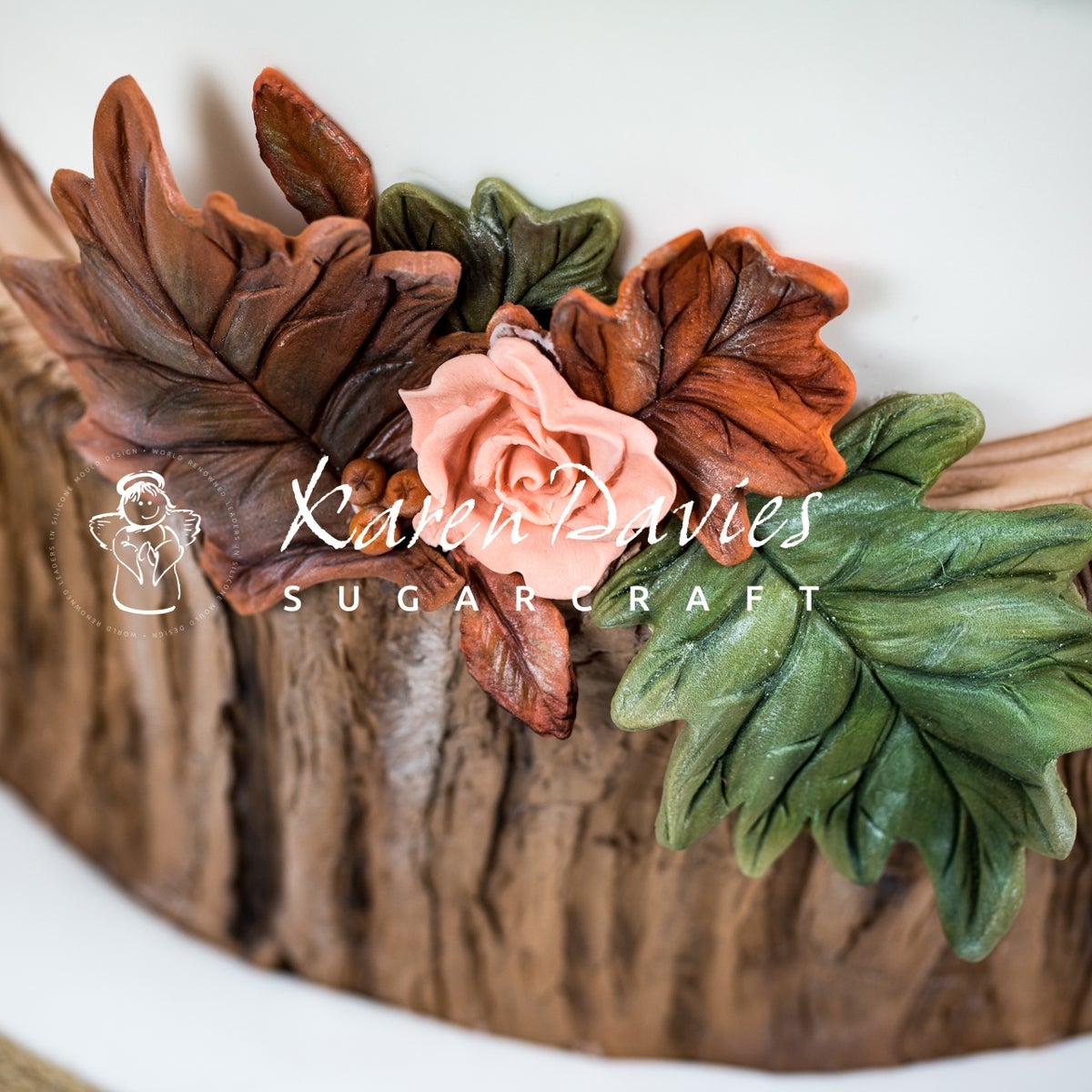 Karen Davies Siliconen Mould - Autumn Leaf