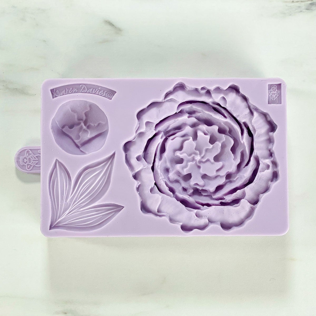 Karen Davies Silicone Mould - Peony Mould