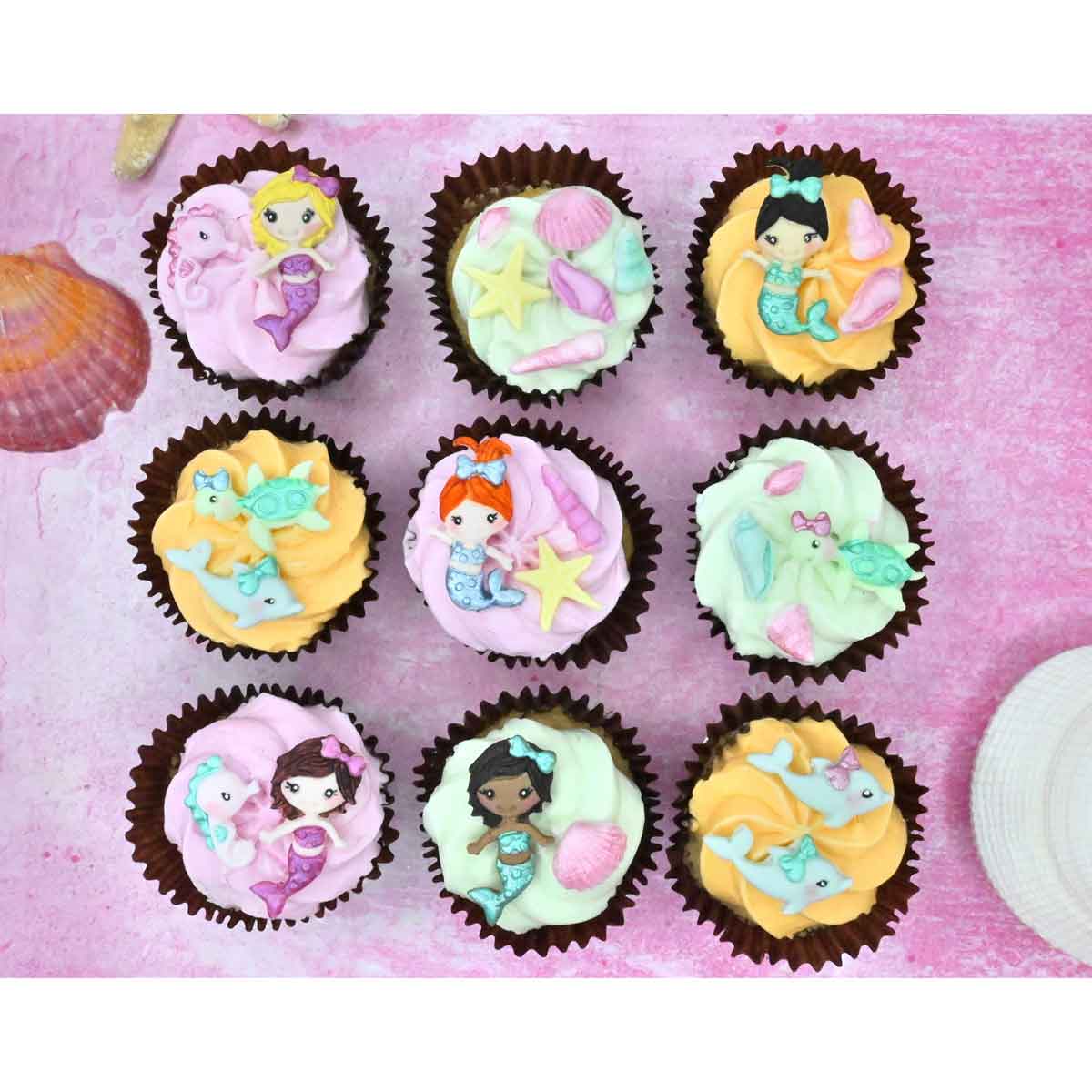 Karen Davies Silicone Mould - Miniature Mermaid