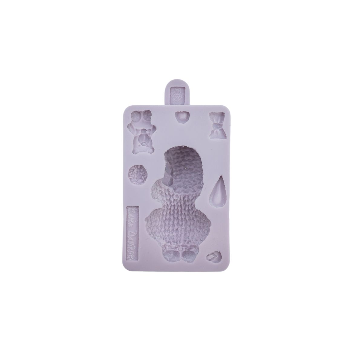 Karen Davies Siliconen Mould - 3D Baby - Dressed