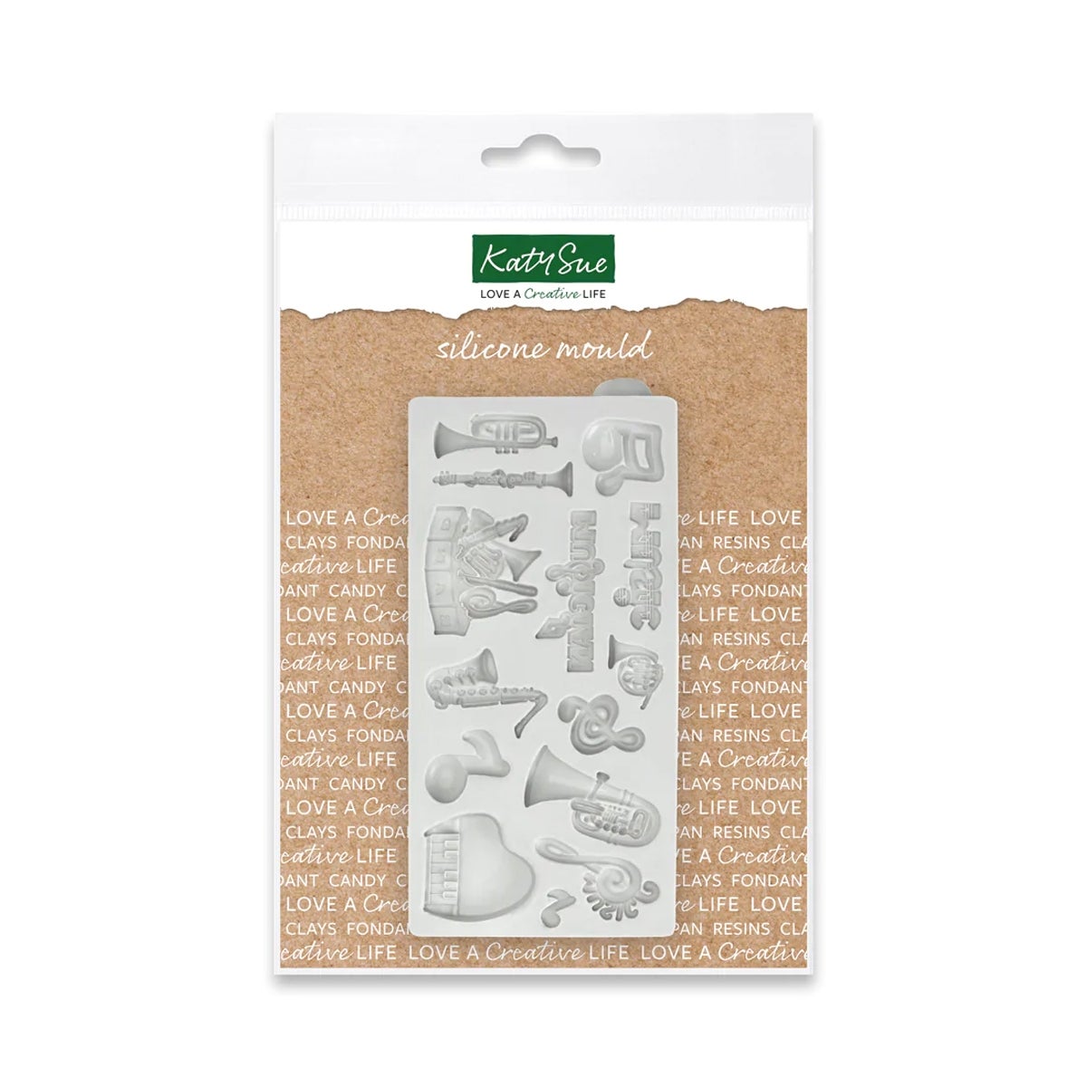 Katy Sue Mould Miniature Music Set
