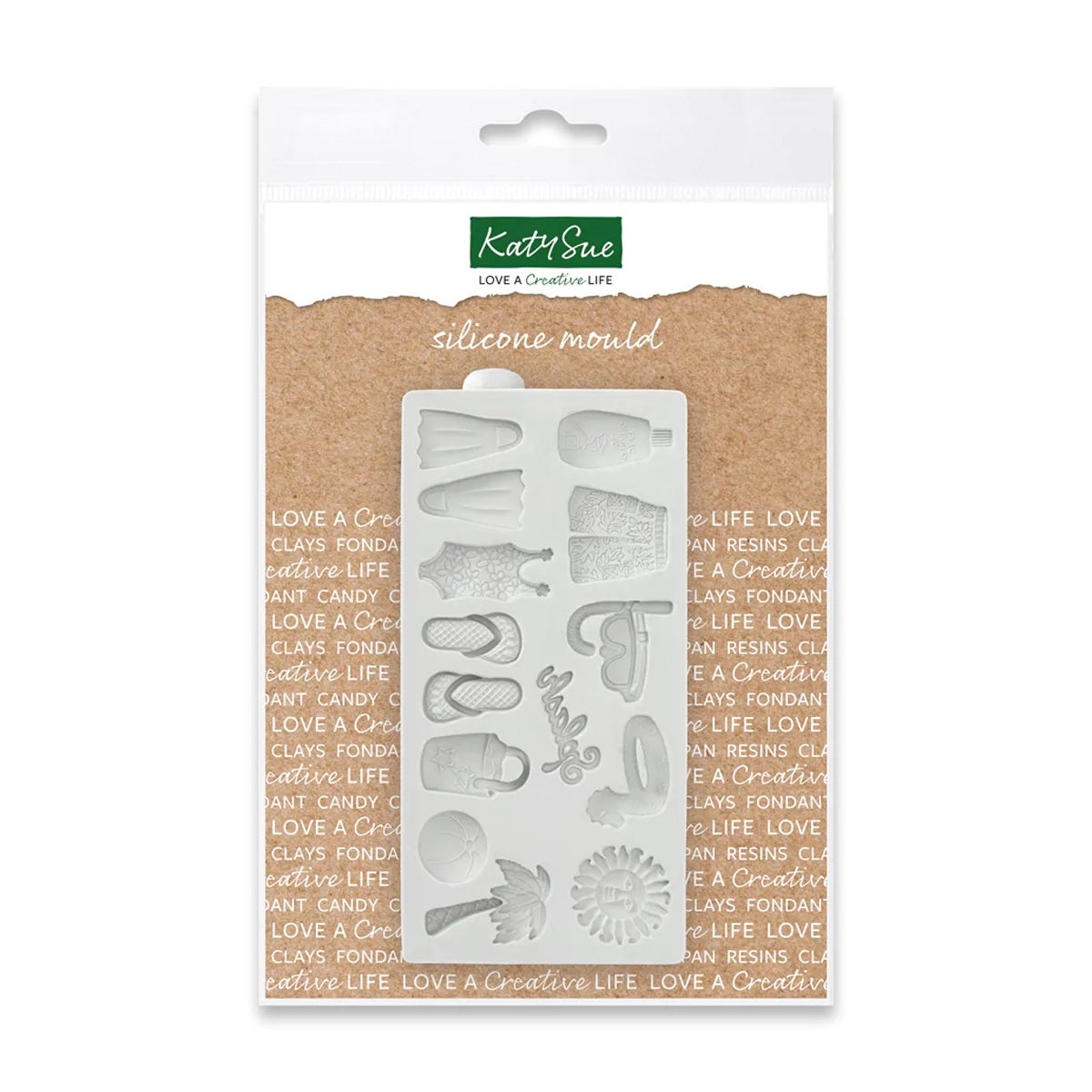 Katy Sue Mould Miniature Beach Set