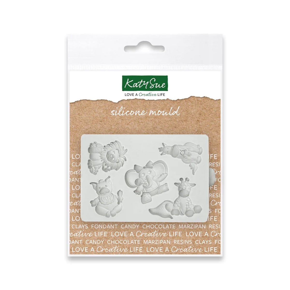 Katy Sue Mould Miniature Animal Buttons