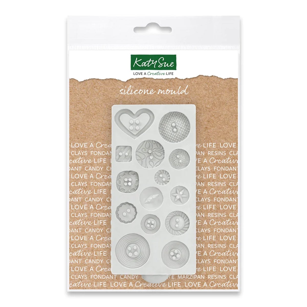 Katy Sue Mould Patterned Buttons