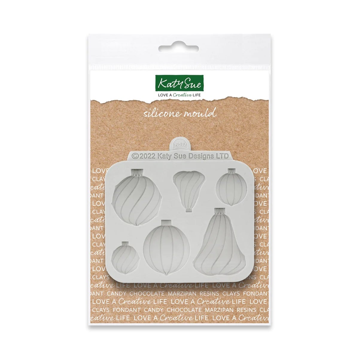 Katy Sue Mould Bauble Swirl Selection