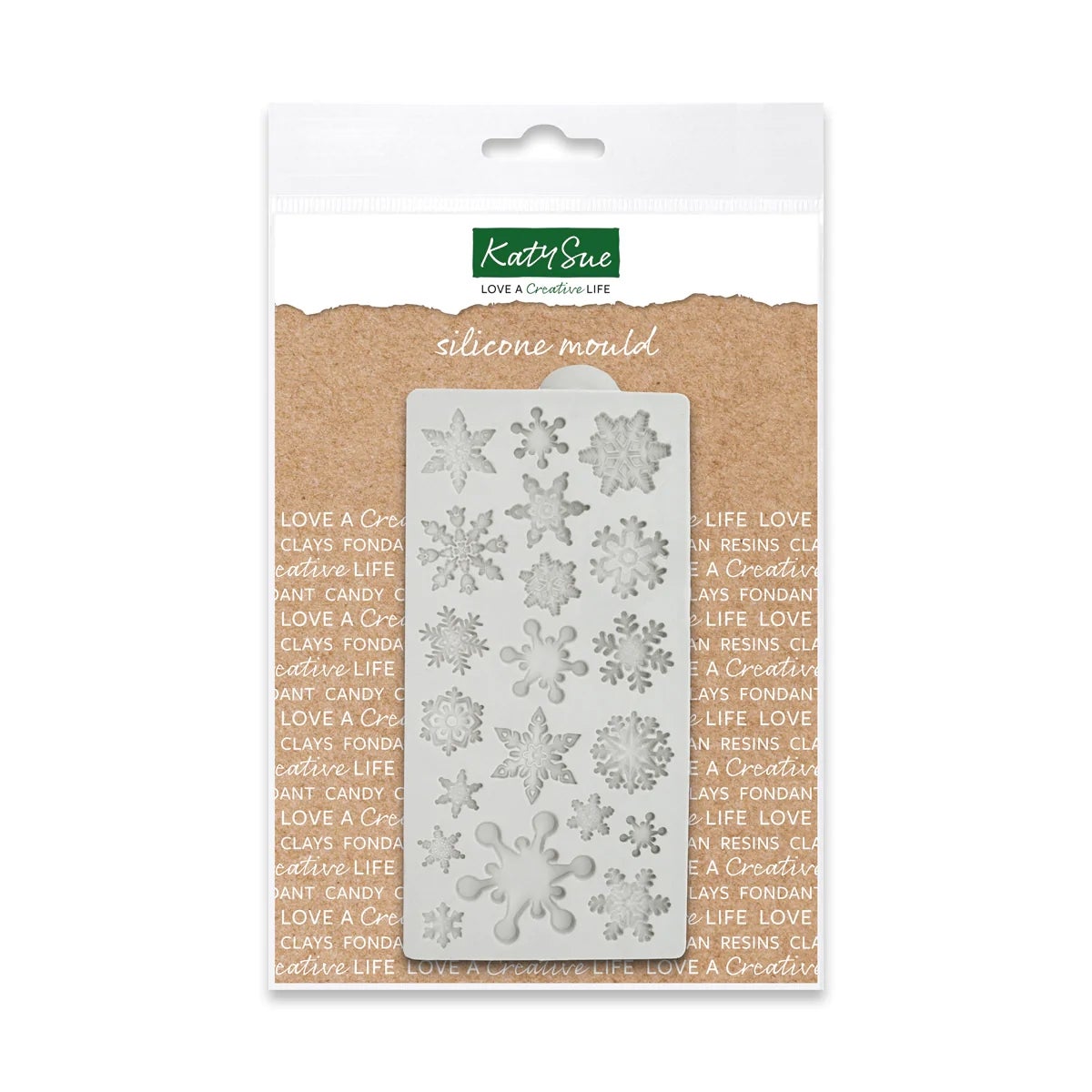 Katy Sue Mould Miniature Snowflakes
