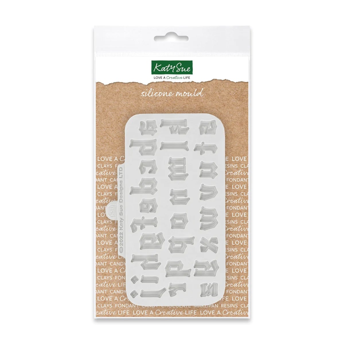 Katy Sue Mould Gothic Font Lowercase Alphabet