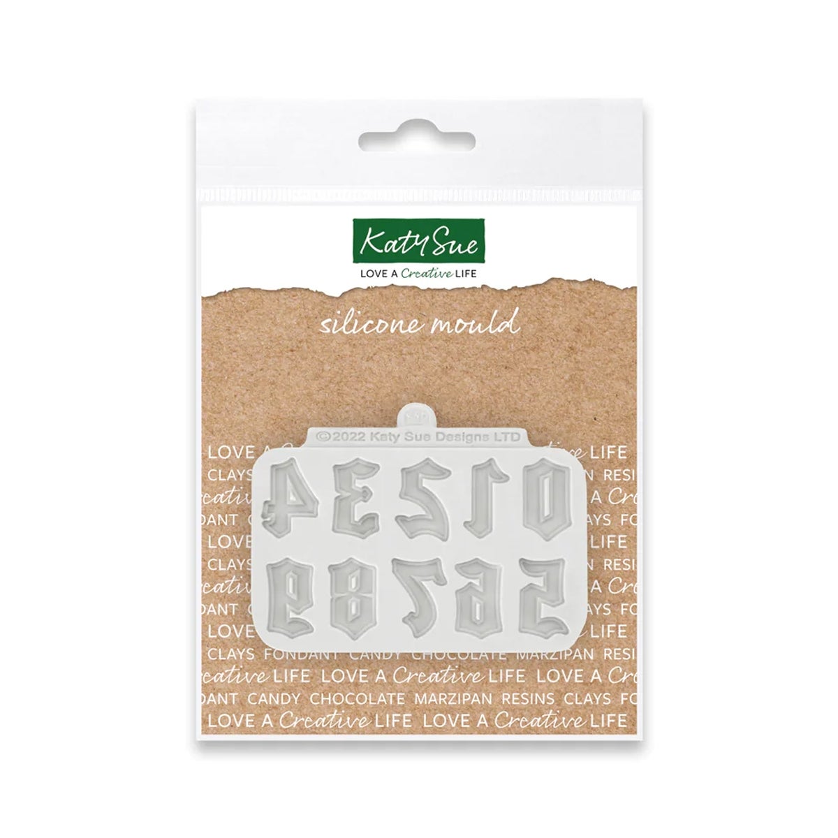 Katy Sue Mould Gothic Font Numbers