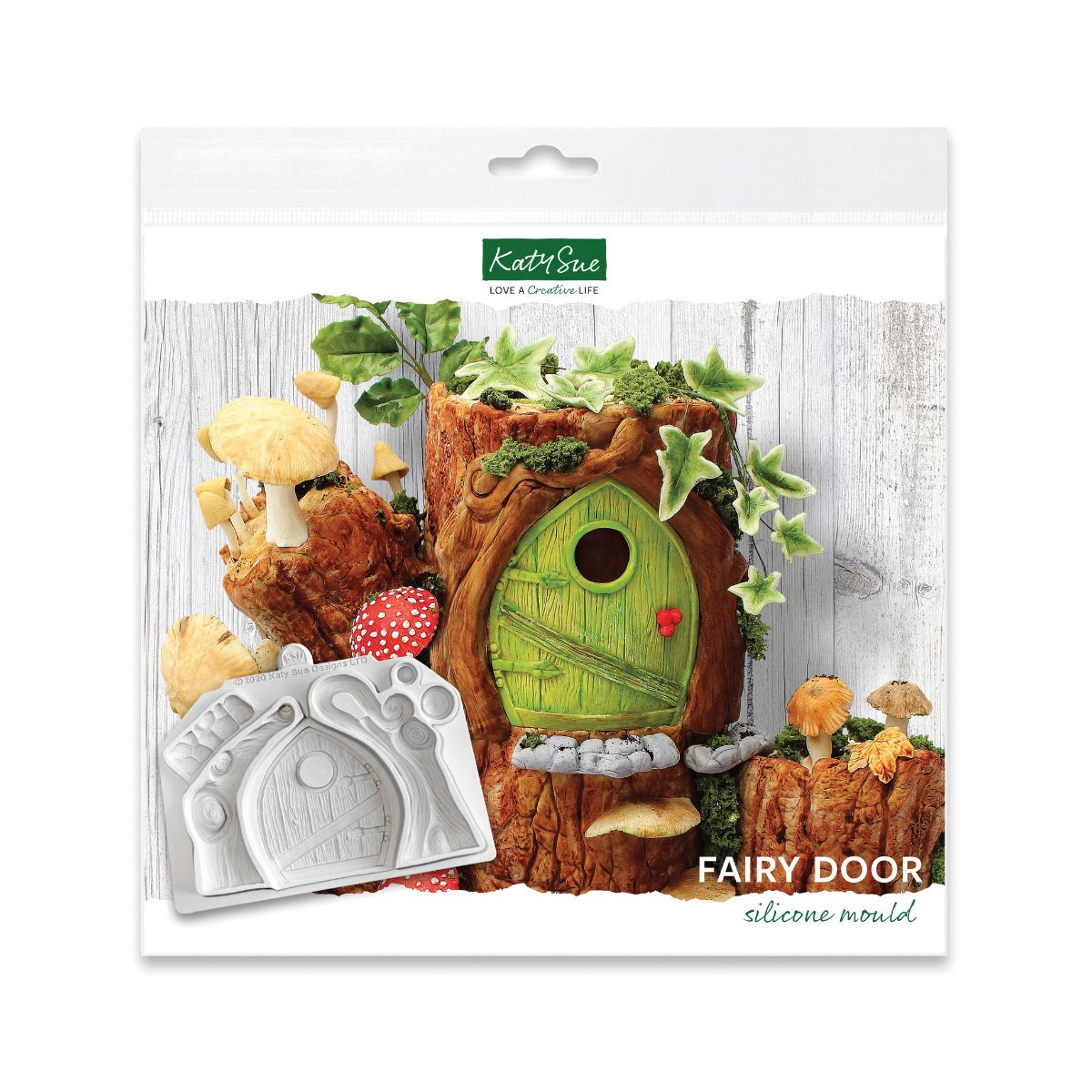 Katy Sue Silicone Mould - Fairy Door