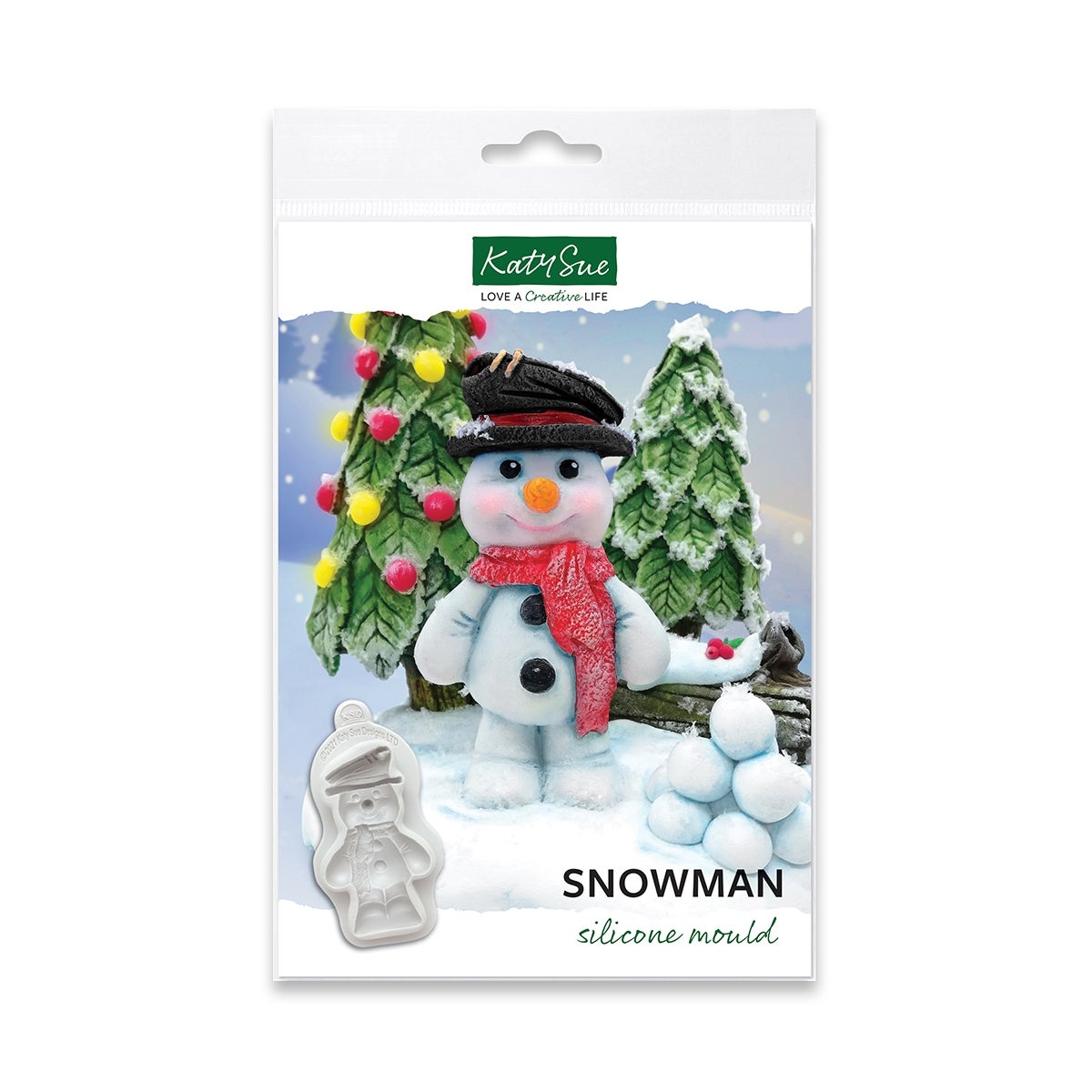Katy Sue Mould Snowman