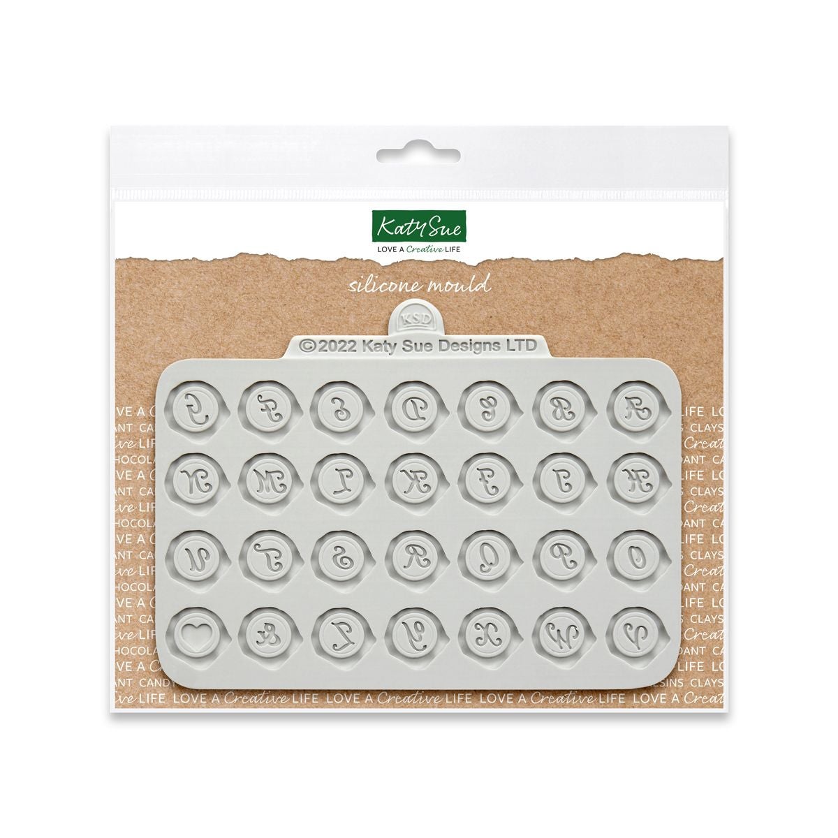 Katy Sue Mould Wax Seal Alfabet